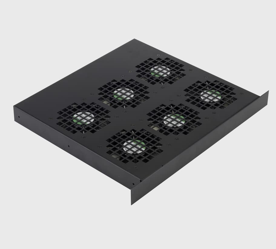 1RU Panel Fan Trays by Argent